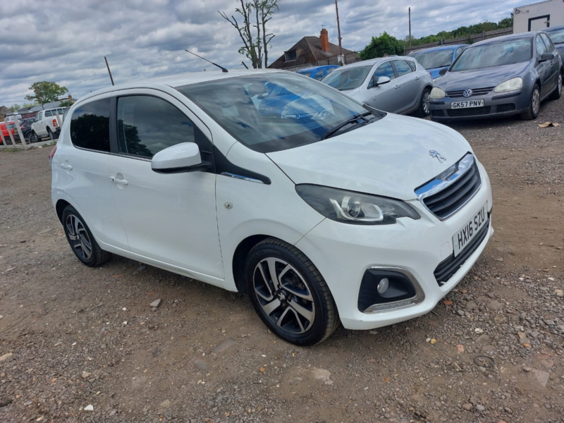 2016 Peugeot 108 1.2 Puretech Allure in White — image 1
