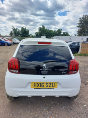 2016 Peugeot 108 1.2 Puretech Allure in White — image 6