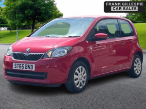 2015 Skoda Citigo 1.0 Mpi Se Euro 6 3dr in Red — image 4