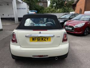 2011 MINI Convertible 1.6 One Convertible in White — image 6