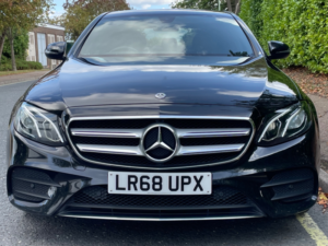 2018 Mercedes-Benz E Class E 200 2.0i (181bhp) Amg Line 4dr Auto (68) Reg in Black — image 2