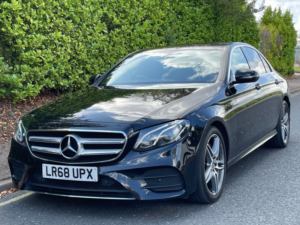 2018 Mercedes-Benz E Class E 200 2.0i (181bhp) Amg Line 4dr Auto (68) Reg in Black — image 3