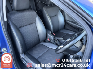 2014 Honda Jazz 2014 Jazz 1.5 I-Vtec Ex Navi Hatchback 5dr Hybrid CVT Euro 6 (s/s) (132 Ps) Hatchback Hybrid Automat in Blue — image 3