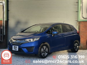 2014 Honda Jazz 2014 Jazz 1.5 I-Vtec Ex Navi Hatchback 5dr Hybrid CVT Euro 6 (s/s) (132 Ps) Hatchback Hybrid Automat in Blue — image 4