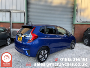 2014 Honda Jazz 2014 Jazz 1.5 I-Vtec Ex Navi Hatchback 5dr Hybrid CVT Euro 6 (s/s) (132 Ps) Hatchback Hybrid Automat in Blue — image 5