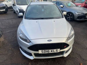 2016 Ford Focus 2.0l St-1 Tdci Hatchback 5dr Diesel Manual Euro 6 (182 Bhp) in Silver — image 2