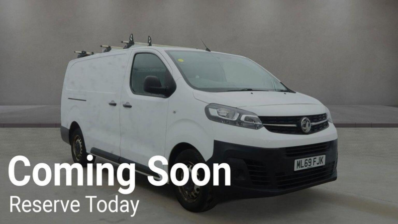 2019 Vauxhall Vivaro 1.5 Turbo D 2900 Edition L2 H1 Euro 6 (s/s) 5dr in White — image 1