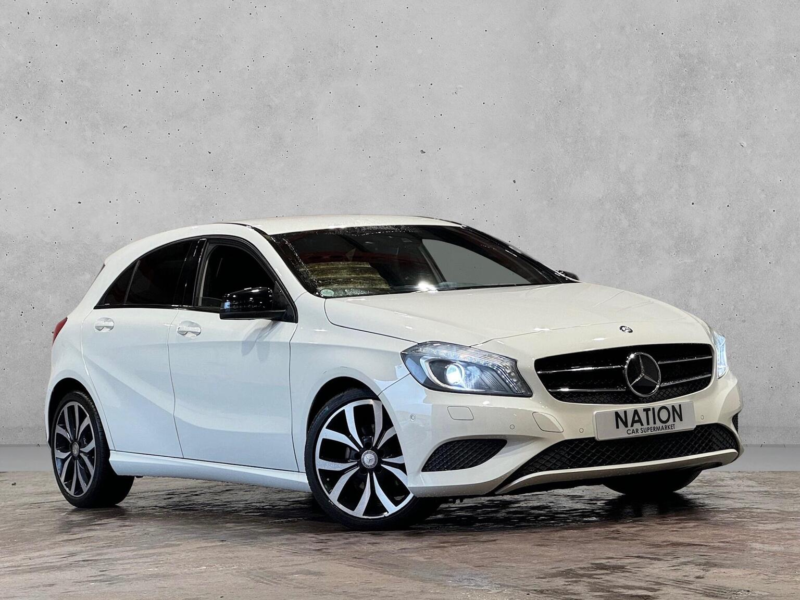 2013 Mercedes-Benz A Class 1.6 A180 Sport Edition 7g-Dct Euro 6 (s/s) 5dr in White — image 1
