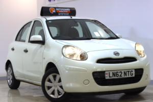2012 Nissan Micra 1.2 12v Acenta CVT Euro 5 5dr in White — image 6