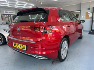 2023 Volkswagen Golf 2.0 Tdi Style DSG Euro 6 (s/s) 5dr in Red — image 3