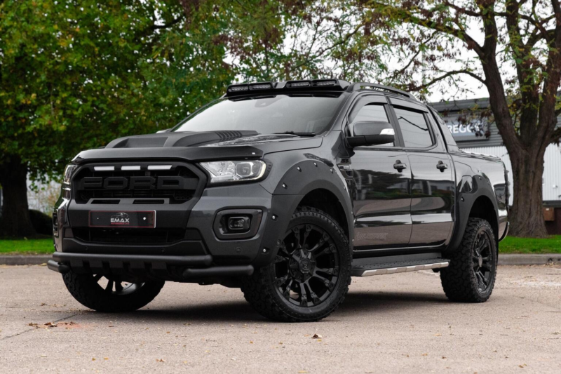 2022 Ford Ranger 2.0 Ecoblue Wildtrak Auto 4WD Euro 6 (s/s) 4dr in Grey — image 1