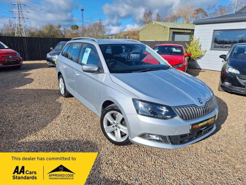 2015 Skoda Fabia 1.2 Tsi Se L DSG Euro 6 (s/s) 5dr in Silver — image 1