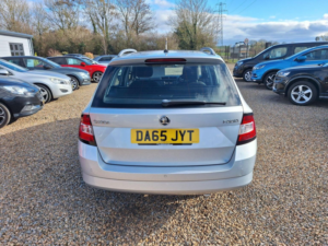 2015 Skoda Fabia 1.2 Tsi Se L DSG Euro 6 (s/s) 5dr in Silver — image 5
