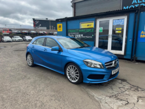 2014 Mercedes-Benz A Class 1.5 A180 Cdi Amg Sport Euro 5 (s/s) 5dr in Blue — image 2