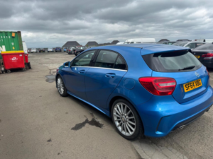 2014 Mercedes-Benz A Class 1.5 A180 Cdi Amg Sport Euro 5 (s/s) 5dr in Blue — image 4