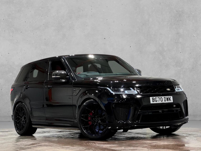 2020 Land Rover Range Rover Sport 5.0 P575 V8 Svr Auto 4WD Euro 6 (s/s) 5dr in Black — image 1