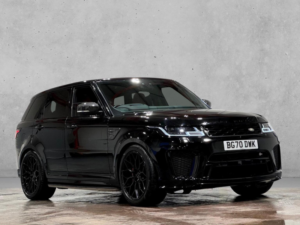 2020 Land Rover Range Rover Sport 5.0 P575 V8 Svr Auto 4WD Euro 6 (s/s) 5dr in Black — image 3