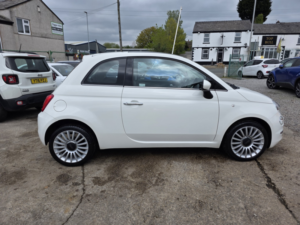 2019 Fiat 500 1.2 1.2 69hp Lounge in White — image 5