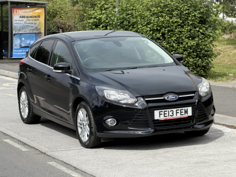 2013 Ford Focus 1.6 Titanium Auto in Black — image 1