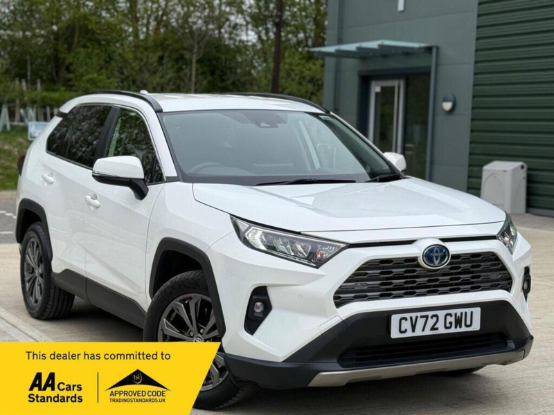 2022 Toyota Rav4 2.5 Vvt-H Design CVT Euro 6 (s/s) 5dr in White — image 1