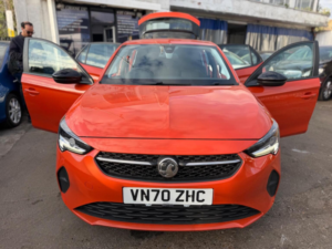 2020 Vauxhall Corsa 1.2 Turbo Se Premium Auto Euro 6 (s/s) 5dr in Orange — image 2