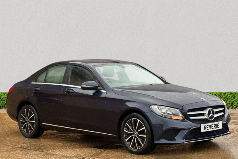2019 Mercedes-Benz C-Class 1.5 C200 Mhev Eq Boost Se Saloon 4dr Petrol G-Tronic+ Euro 6 (s/s) (198 Ps) in Blue — image 1