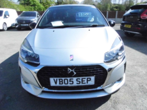 2018 Ds Automobiles Ds 3 1.2 Puretech Performance Line Eat6 Euro 6 (s/s) 3dr in Silver — image 2