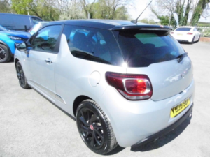 2018 Ds Automobiles Ds 3 1.2 Puretech Performance Line Eat6 Euro 6 (s/s) 3dr in Silver — image 4