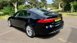 2018 Jaguar Xf 2.0i R-Sport Auto Euro 6 (s/s) 4dr in Black — image 4
