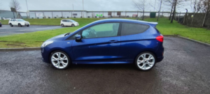 2018 Ford Fiesta 1.0t Ecoboost St-Line Hatchback 3dr Petrol Manual Euro 6 (s/s) (100 Ps) in Blue — image 2