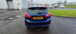 2018 Ford Fiesta 1.0t Ecoboost St-Line Hatchback 3dr Petrol Manual Euro 6 (s/s) (100 Ps) in Blue — image 4