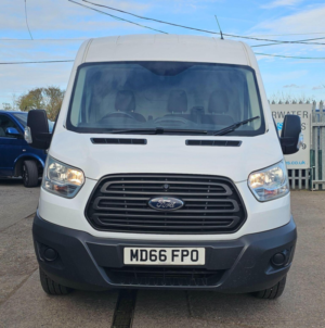 2016 Ford Transit 2.2 Tdci 350 Rwd L3 H2 Euro 5 5dr in White — image 4