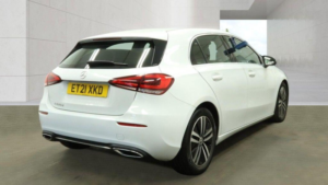 2021 Mercedes-Benz A Class 2.0 A180d Sport 8g-Dct Euro 6 (s/s) 5dr in White — image 6
