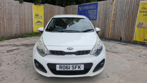 2011 Kia Rio 1.4 2 Euro 5 5dr in White — image 2