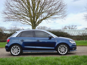 2015 Audi A1 1.4 Tfsi S Line Sportback S Tronic Euro 6 (s/s) 5dr in Blue — image 3