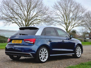 2015 Audi A1 1.4 Tfsi S Line Sportback S Tronic Euro 6 (s/s) 5dr in Blue — image 6