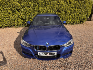 2012 BMW 3 Series 2.0 320d M Sport Touring in Blue — image 4