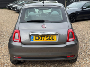 2017 Fiat 500 1.2 Eco Pop Star Euro 6 (s/s) 3dr in Grey — image 6