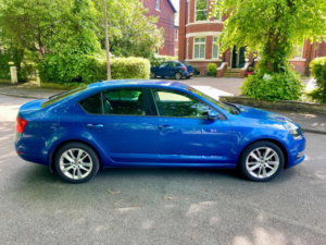 2019 Skoda Octavia 1.5 Tsi Act Se L Euro 6 (s/s) 5dr in Blue — image 3