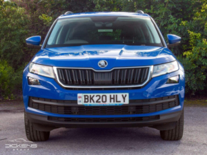 2020 Skoda Kodiaq 1.5 Tsi Act Se L DSG Euro 6 (s/s) 5dr (7 Seat) in Blue — image 2