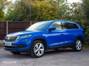 2020 Skoda Kodiaq 1.5 Tsi Act Se L DSG Euro 6 (s/s) 5dr (7 Seat) in Blue — image 3
