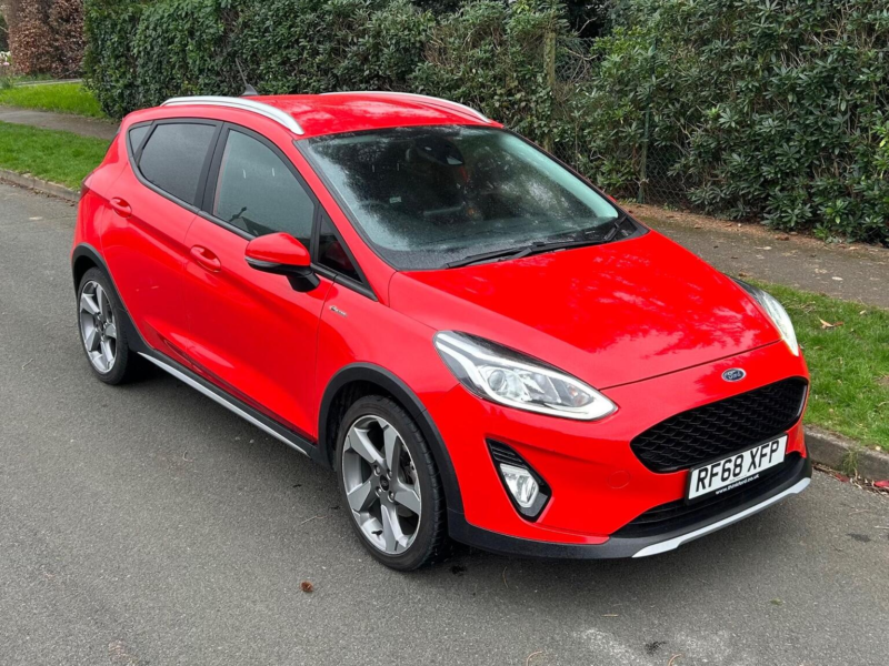 2018 Ford Fiesta 1.0t Ecoboost Active 1 Auto Euro 6 (s/s) 5dr in Red — image 1