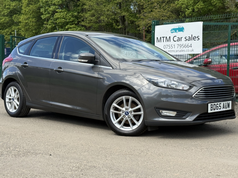 2016 Ford Focus 1.0t Ecoboost Zetec Hatchback 5dr Petrol Manual Euro 6 (s/s) (100 Ps) in Grey — image 1