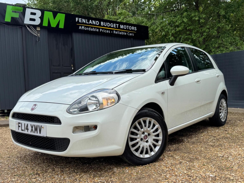 2014 Fiat Punto 1.2 Pop Euro 6 5dr in White — image 1