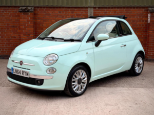 2014 Fiat 500c 0.9 Twinair Lounge Dualogic Euro 6 (s/s) 2dr in Green — image 1