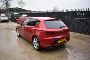 2020 SEAT Leon 1.5 Tsi Evo Fr Euro 6 (s/s) 5dr in Red — image 5