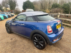 2012 MINI Coupe 1.6 Cooper S Euro 5 (s/s) 2dr in Blue — image 4