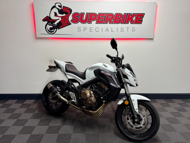 2018 Honda Cb650f 650 Euro 4 in White — image 1