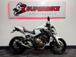2018 Honda Cb650f 650 Euro 4 in White — image 2