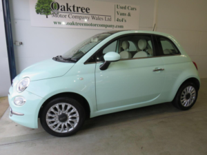 2017 Fiat 500 1.2 Lounge Euro 6 (s/s) 3dr in Green — image 3